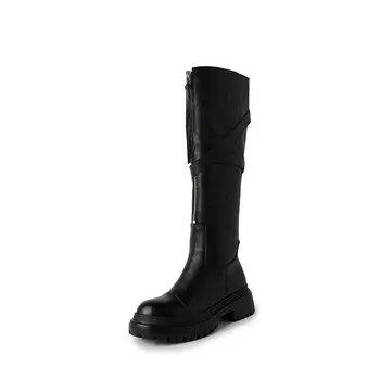Сапоги AIQINISHA Knee-high Boots Women's, черный