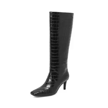 Сапоги AIQINISHA Knee-high Boots Women's, черный