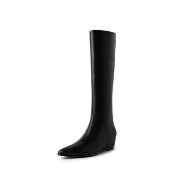 Сапоги AIQINISHA Knee-high Boots Women's, черный