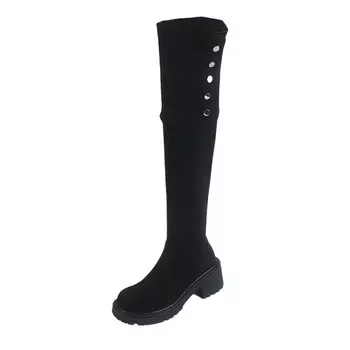 Сапоги AIQINISHA Over-The-Knee Boots Women's, черный