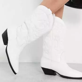 Сапоги Asos Desigh Andi, белый