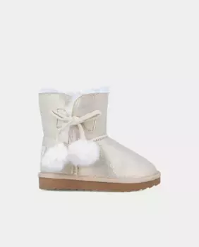 Сапоги австралийской девушки с блестящими блестками Garvaln, золотой