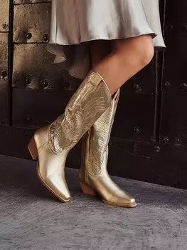 Сапоги Belucci Stiefel, золотой