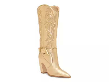 Сапоги Biancaa Cowboy Boot Vince Camuto, золотой
