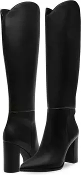 Сапоги Bixby Steve Madden, черная кожа