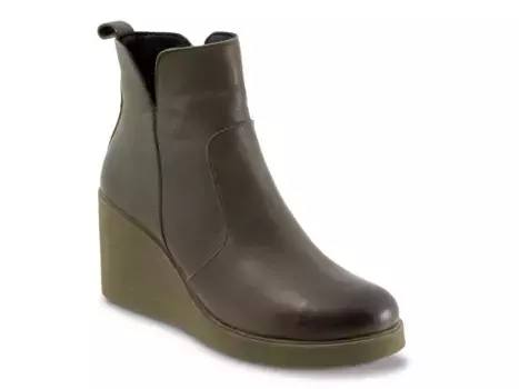 Сапоги-ботинки Laura Wedge Bueno, Olive Green