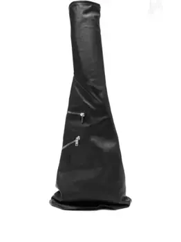 Сапоги Cargo Fetish Sneaks из телячьей кожи до колена Rick Owens, черный