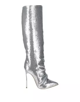 Сапоги Casadei, серебро