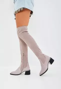 Сапоги Cesare Gaspari, цвет beige