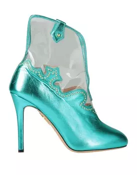 Сапоги Charlotte Olympia, бирюзовый