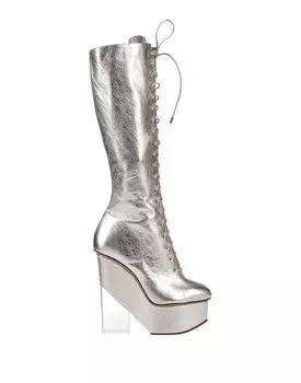 Сапоги Charlotte Olympia, платина