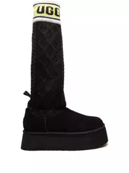 Сапоги Classic Sweater Letter UGG, черный