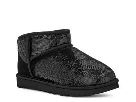 Сапоги Classic UL Mini Mirror Ball Boot Ugg, черный