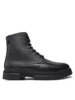 Сапоги Comfort Tl Texture Lth Boot FM0FM05182 Tommy Hilfiger, черный