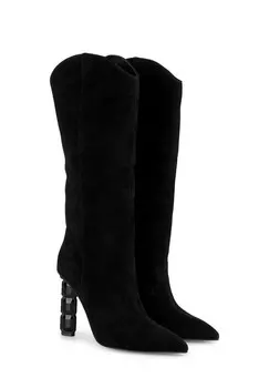 Сапоги CON TACN DE AGUJA Y SIN CIERRE Alma en Pena, черный