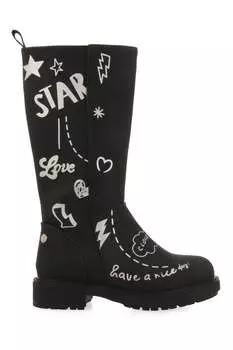 Сапоги Dalkey из экокожи Gioseppo, черный