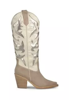 Сапоги деревенские BORDADOS Alma en Pena, крем