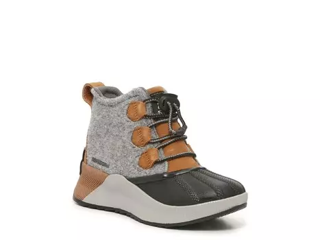 Сапоги детские Sorel Out N About Classic Duck, серый / коричневый / черный