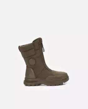Сапоги для девочки цвета хаки на молнии Xti