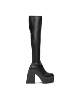 Сапоги до бедра Steve Madden, черный