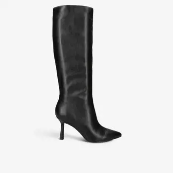 Сапоги до колена Jazz Up 001 на каблуке из искусственной кожи Steve Madden, черный