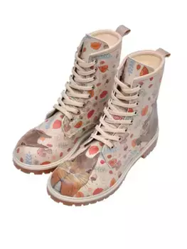 Сапоги DOGO на шнуровке "Женские сапоги белка Vegan Женские сапоги / женские", Vegan, цвет Natur