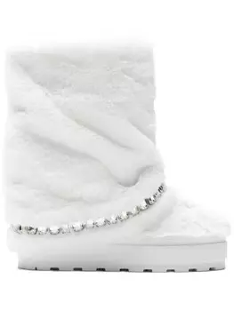 Сапоги Double Face Ortisei 80 Casadei, белый