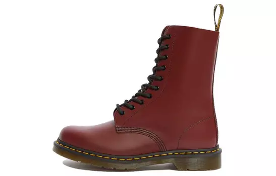 Сапоги Dr. Martens 1490 Mid Calf, вишнево-красные Dr.Martens