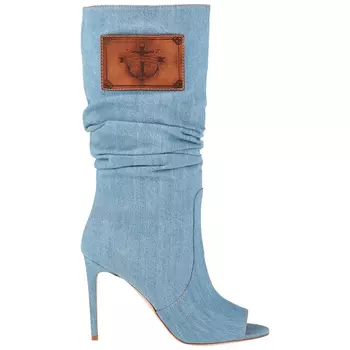 Сапоги Elisabetta Franchi, голубой