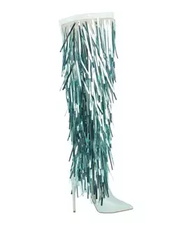 Сапоги Elisabetta Franchi, светло-зеленый