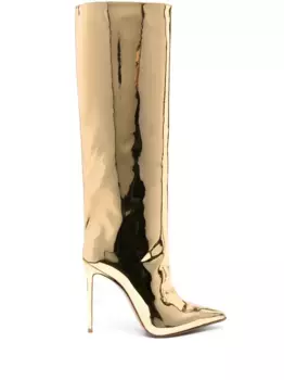 Сапоги Eva 115 с эффектом металлик Le Silla, золотой