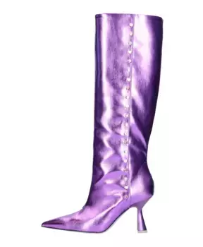 Сапоги фиолетовые Chiara Ferragni Collection, фиолетовый