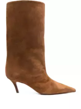 Сапоги Fiona 60 Amina Muaddi, коричневый