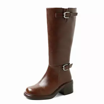 Сапоги Five-nine Dan seven Knee-high Boots Women's, черный