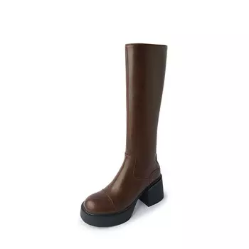 Сапоги Five-nine Dan seven Knee-high Boots Women's, коричневый
