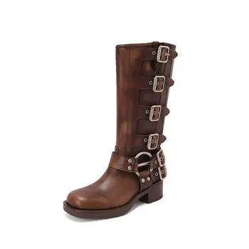 Сапоги Five-nine Dan seven Knee-high Boots Women's