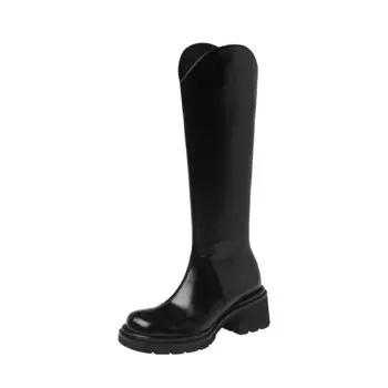 Сапоги Five-nine Dan seven Knee-high Boots Women's, цвет Black Fleece-lined