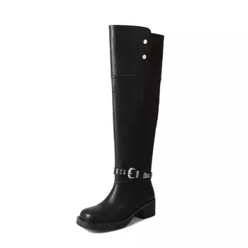 Сапоги Five-nine Dan seven Over-The-Knee Boots Women's, черный