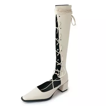 Сапоги FLOWERSKAM Knee-high Boots Women's, черный