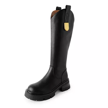 Сапоги FLOWERSKAM Knee-high Boots Women's, черный