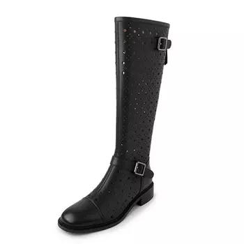 Сапоги FLOWERSKAM Knee-high Boots Women's, черный