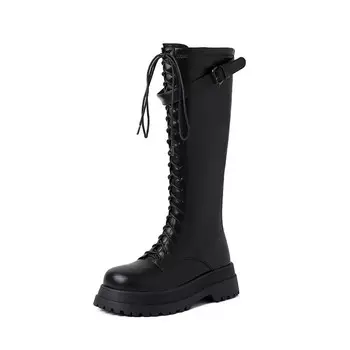 Сапоги FLOWERSKAM Knee-high Boots Women's, черный