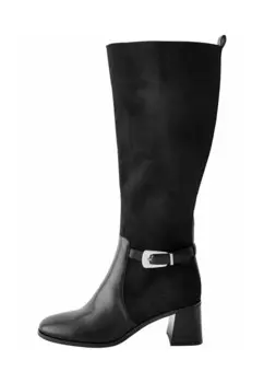 Сапоги FOREVER COMFORT BUCKLE DETAIL REGULAR FIT Next, черный