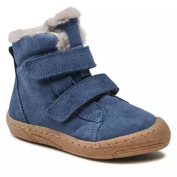 Сапоги Froddo MinnieSuede Velcro, синий