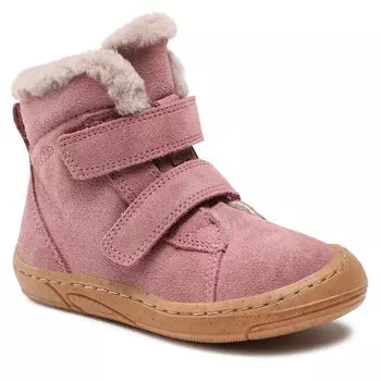 Сапоги Froddo MinniSuede Velcro, розовый