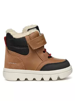 Сапоги Geox B Willaboom Boy B Ab B365BC 0ME22 C6777 S, коричневый