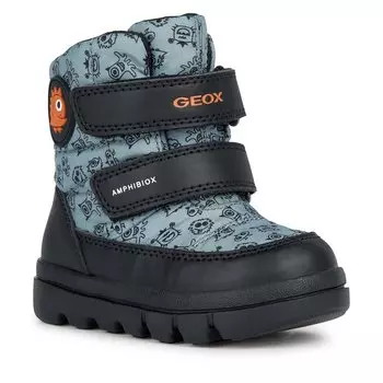 Сапоги Geox BWillaboom Boy, зеленый