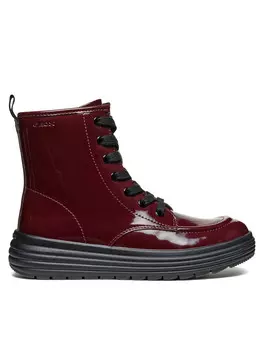 Сапоги Geox J Phaolae Girl J46ETA 000HH C7357 M, темно-красный