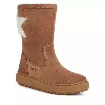 Сапоги Geox JTheleven Girl, коричневый