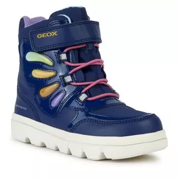 Сапоги Geox JWillaboom Girl, темно-синий
